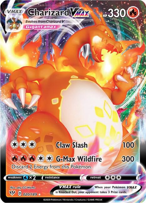 Charizard VMAX [020/189] - SWSH03: Darkness Ablaze