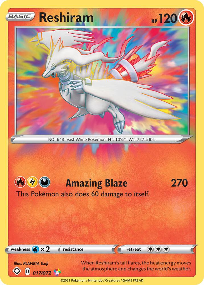 Reshiram [017/072] - Shining Fates