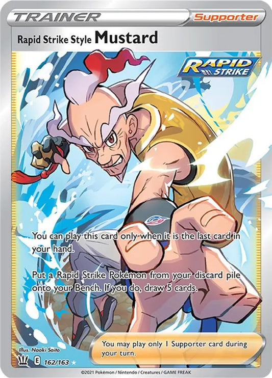 Rapid Strike Style Mustard (Full Art) - SWSH05: Battle Styles