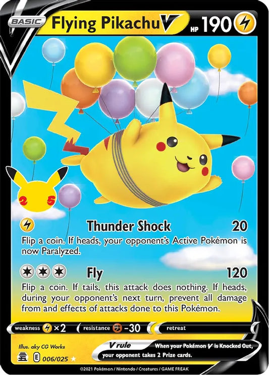 Flying Pikachu V [006/025] Celebrations