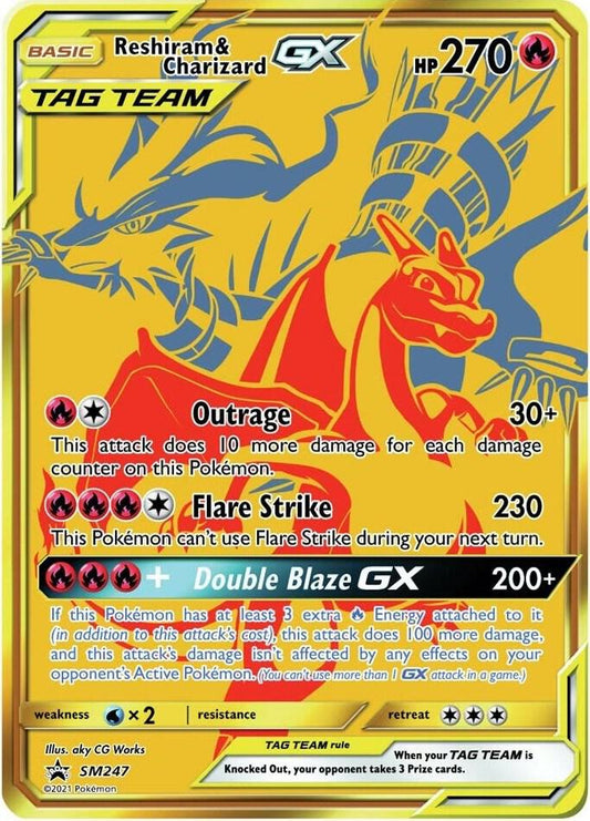 Reshiram & Charizard GX [SM247] - SM Promos