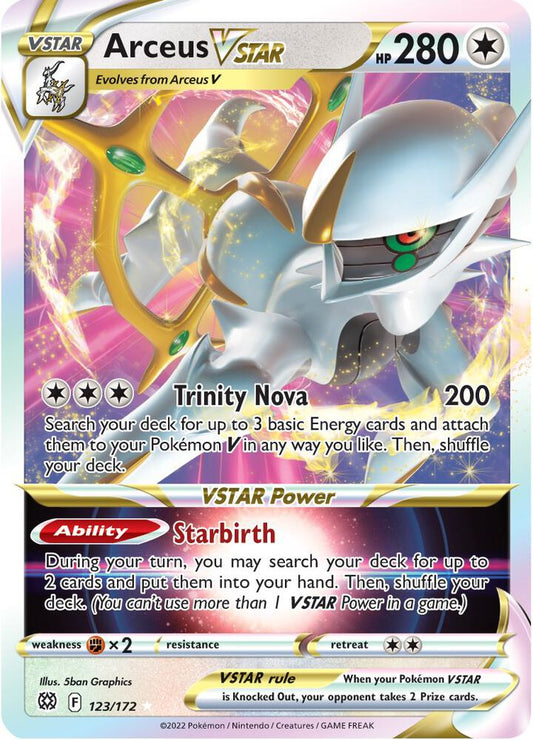 Arceus VSTAR [123/172] - SWSH09: Brilliant Stars