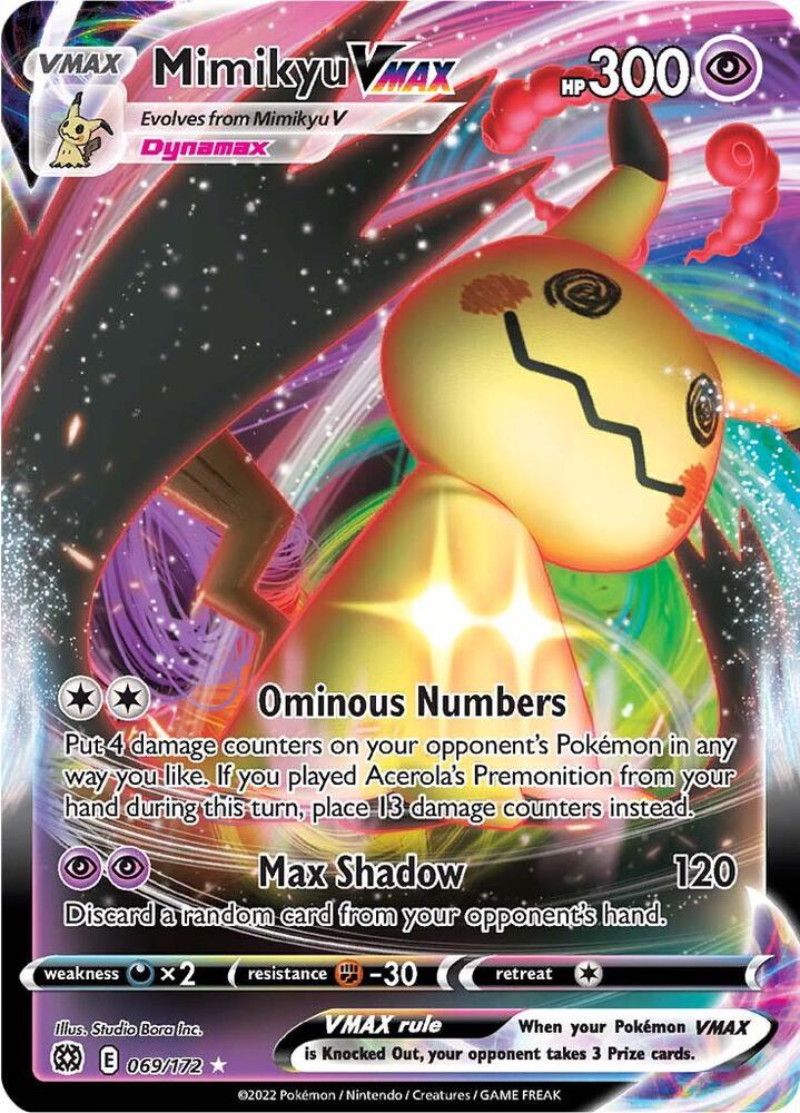 Mimikyu VMAX [069/172] - SWSH09: Brilliant Stars