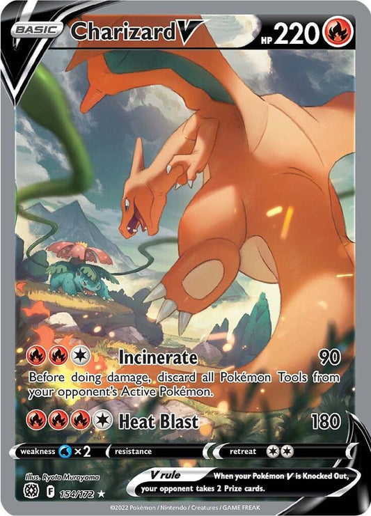 Charizard V (Alternate Full Art)[154/172] - SWSH09: Brilliant Stars