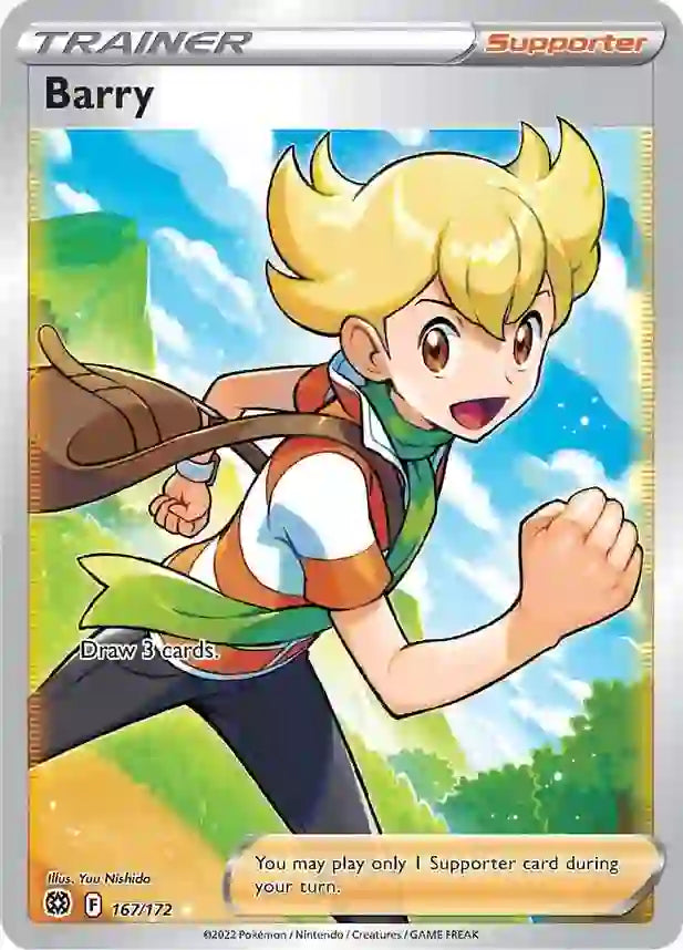 Barry (Full Art)[167/172] - SWSH09: Brilliant Stars