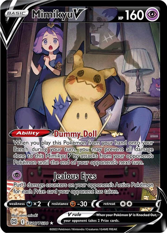 Mimikyu V [TG16/TG30] - SWSH09: Brilliant Stars Trainer Gallery