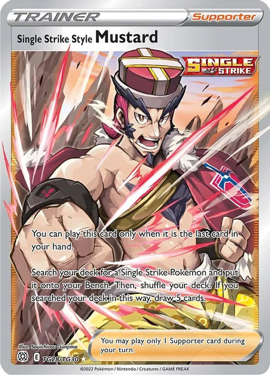 Single Strike Style Mustard [TG28/TG30] - SWSH09: Brilliant Stars Trainer Gallery