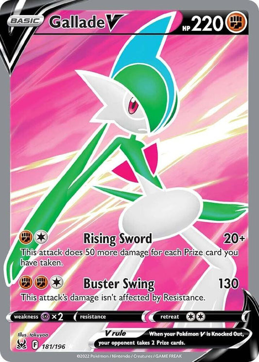 Gallade V (Full Art)[181/196]  - SWSH11: Lost Origin