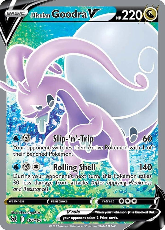 Hisuian Goodra V (Full Art)[187/196]  - SWSH11: Lost Origin