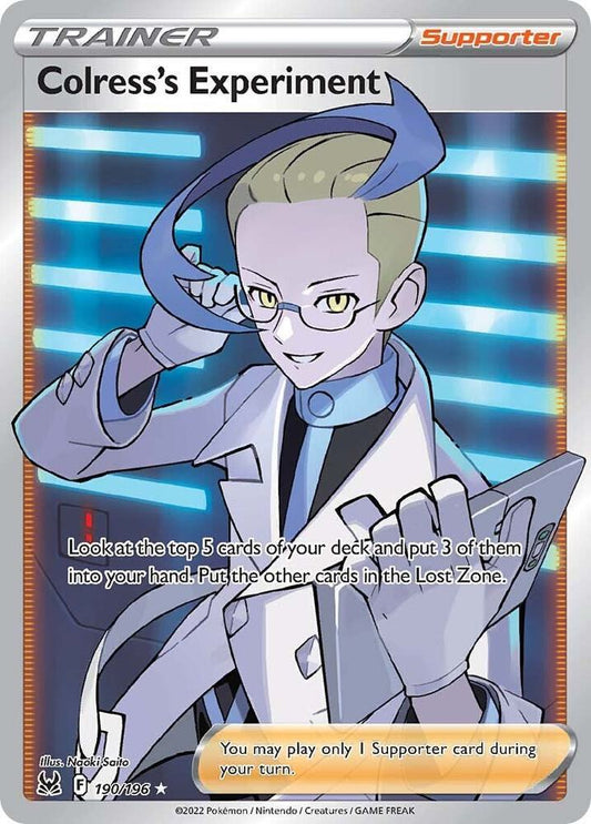 Colress's Experiment [190/196](Full Art) - SWSH11: Lost Origin