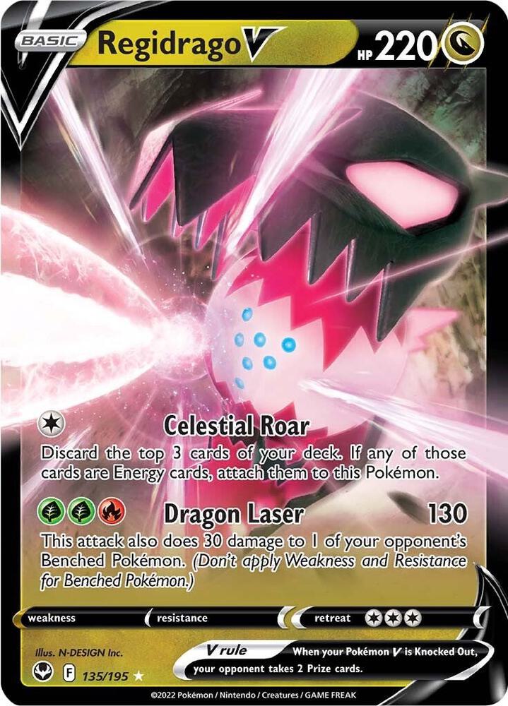 Regidrago V [135/195] - SWSH12: Silver Tempest