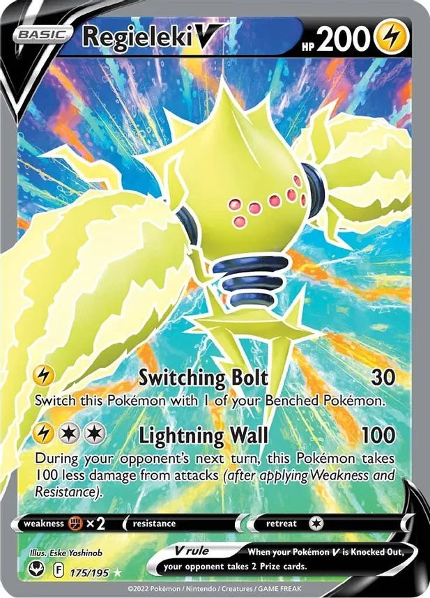 Regieleki V [175/195] Full Art - SWSH12: Silver Tempest