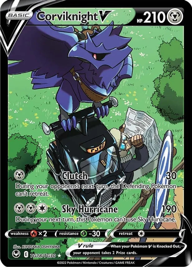 Corviknight V [TG18/TG30] SWSH12: Silver Tempest