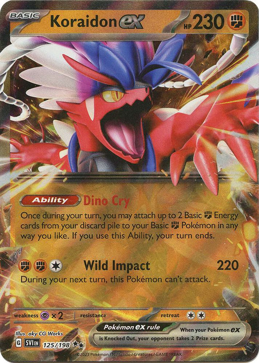 Koraidon ex [125/198] - SV01: Scarlet & Violet Base Set