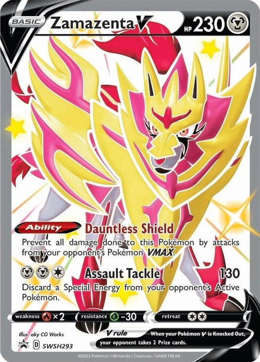 Zamazenta V (Shiny)[SWSH293] - SWSH: Sword & Shield Promo Cards