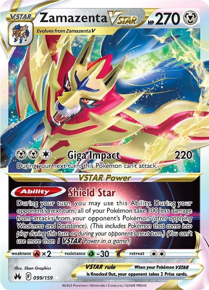 Zamazenta VSTAR [099/159] - Crown Zenith