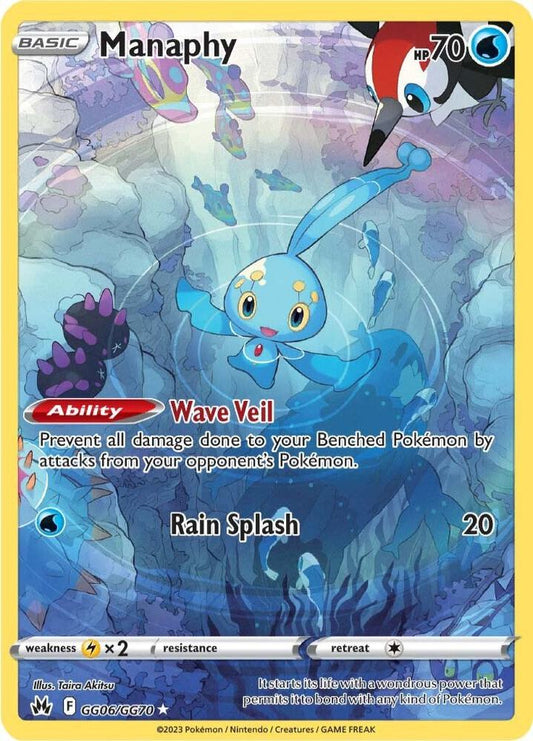 Manaphy [GG06/GG70] - Crown Zenith: Galarian Gallery