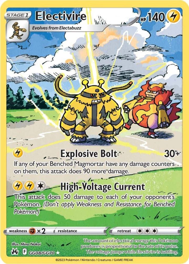 Electivire [GG08/GG70] - Crown Zenith: Galarian Gallery