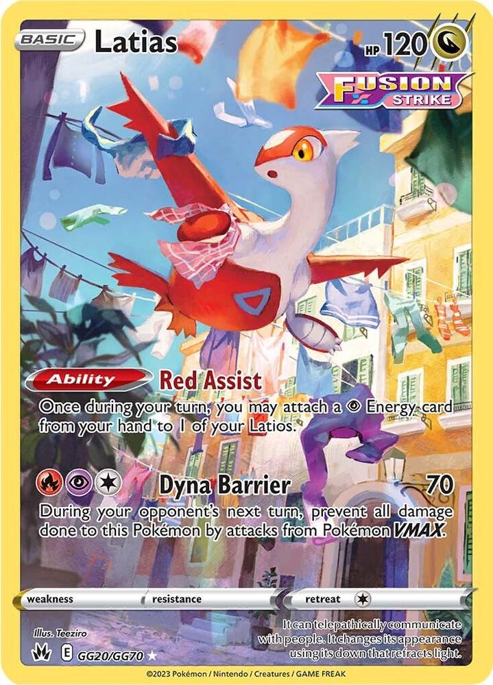 Latias [GG20/GG70] - Crown Zenith: Galarian Gallery