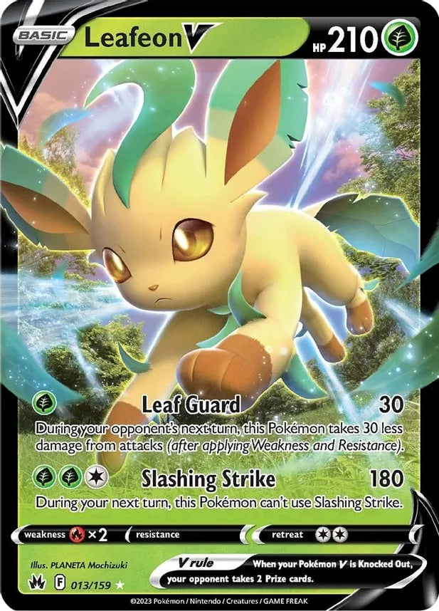 Leafeon V [013/159] - Crown Zenith