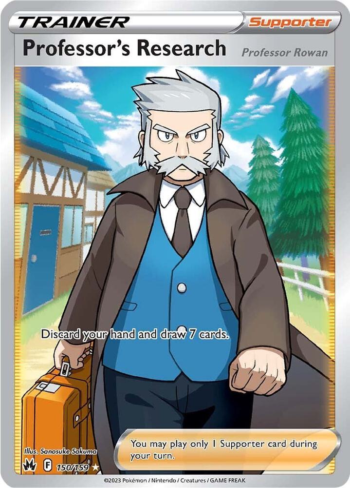 Professor's Research [150/159](Full Art) - Crown Zenith