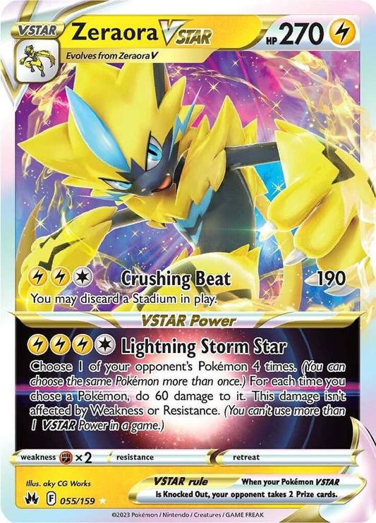 Zeraora VSTAR [055/159]  - Crown Zenith