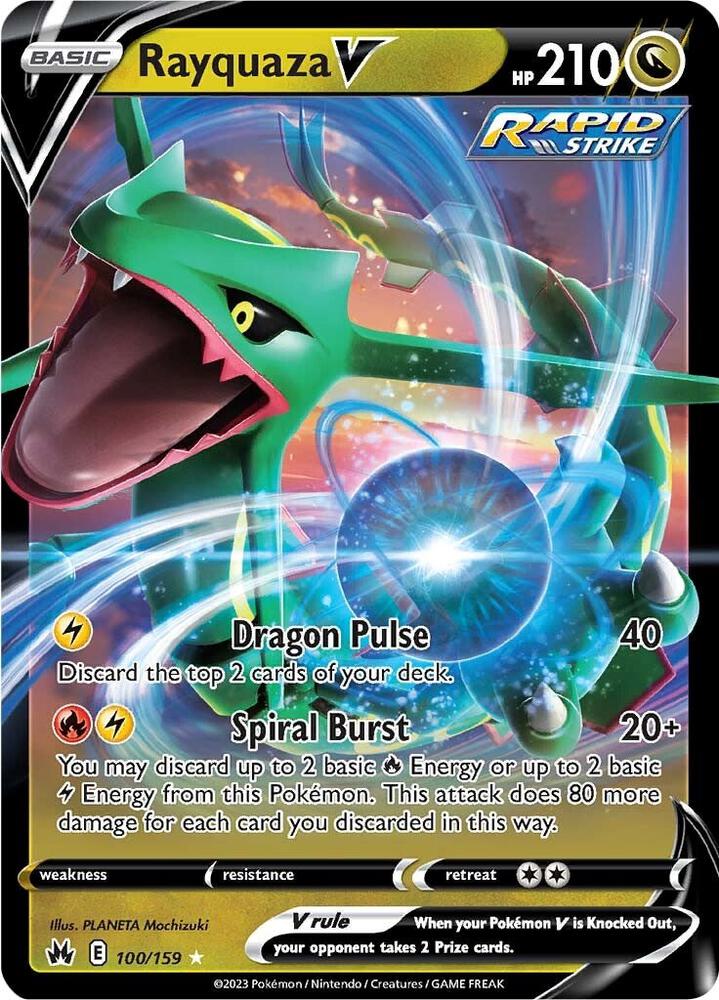 Rayquaza V [100/159] - Crown Zenith