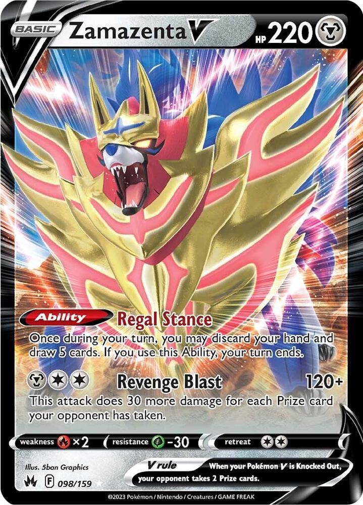 Zamazenta V [098/159] - Crown Zenith