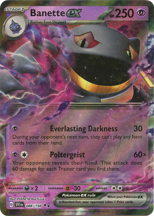 Banette ex [088/198] - SV01: Scarlet & Violet Base Set