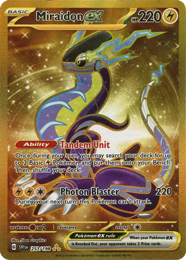 Miraidon ex [253/198] SV01: Scarlet & Violet Base Set