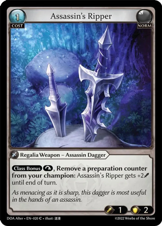 Assassin's Ripper [C] - Dawn of Ashes Alter Edition