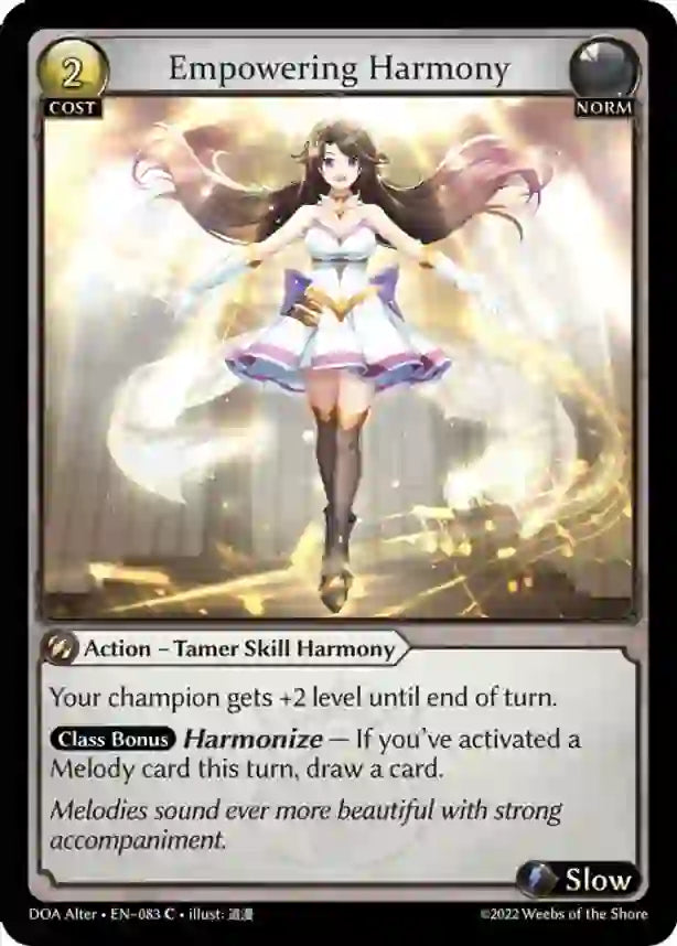 Empowering Harmony [C] - Dawn of Ashes Alter Edition