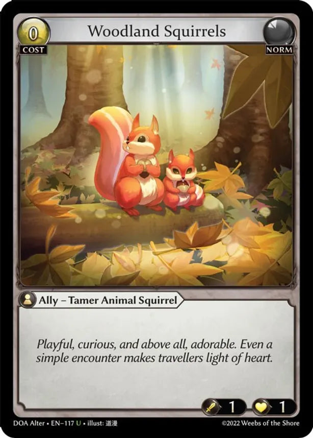 Woodland Squirrels [UC] - Dawn of Ashes Alter Edition