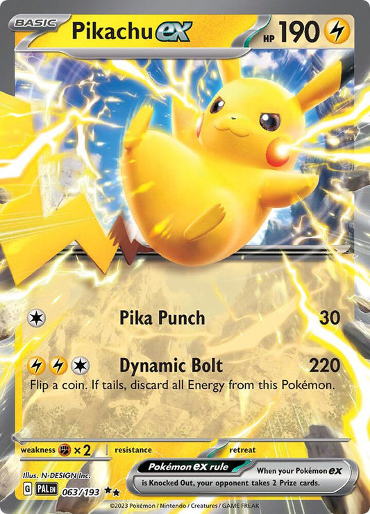 Pikachu ex [063/193] - SV02: Paldea Evolved