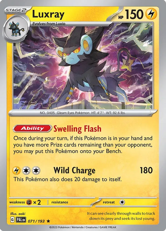 Luxray [071/193 ] SV02: Paldea Evolved