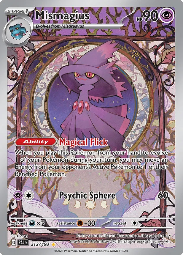 Mismagius [212/193] SV02: Paldea Evolved