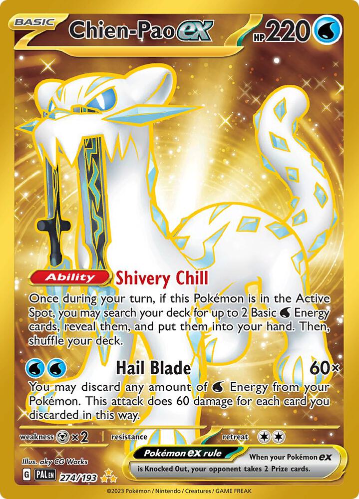 Chien-Pao ex [274/193] - SV02: Paldea Evolved