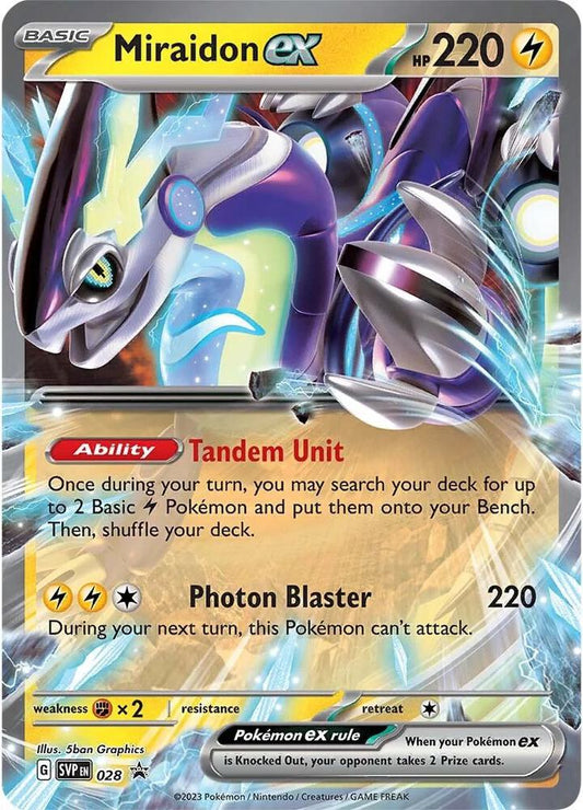 Miraidon ex [SVP 028] - SV: Scarlet & Violet Promo Cards