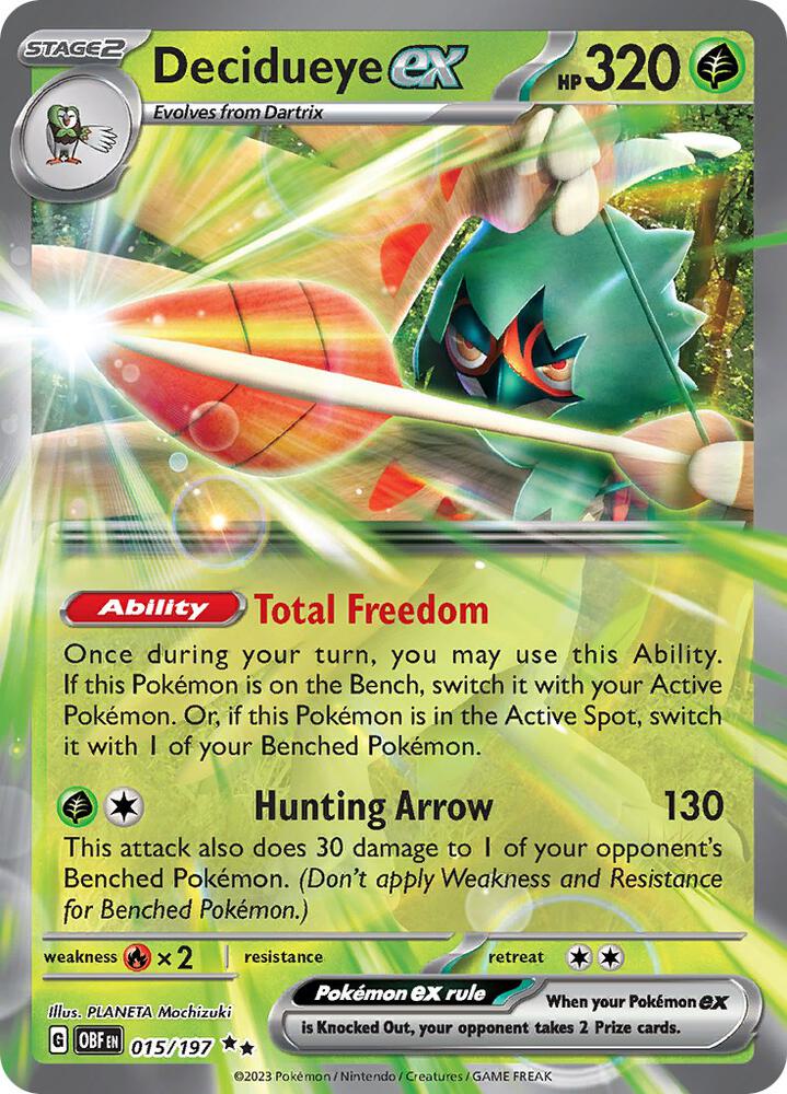 Decidueye ex [015/197] - SV03: Obsidian Flames