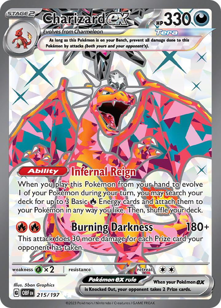 Charizard ex [215/197] - SV03: Obsidian Flames