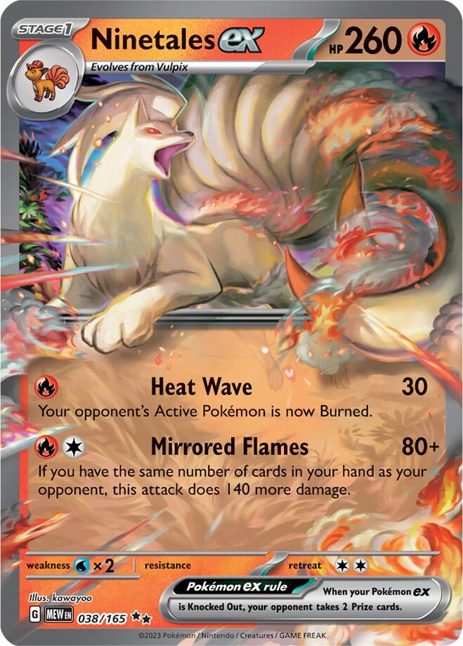 Ninetales ex [038/165] - SV: Scarlet & Violet 151