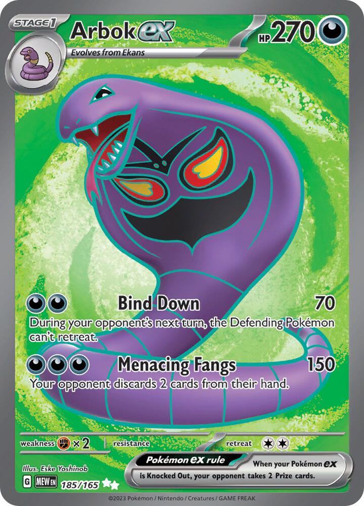 Arbok ex [185/165] - SV: Scarlet & Violet 151