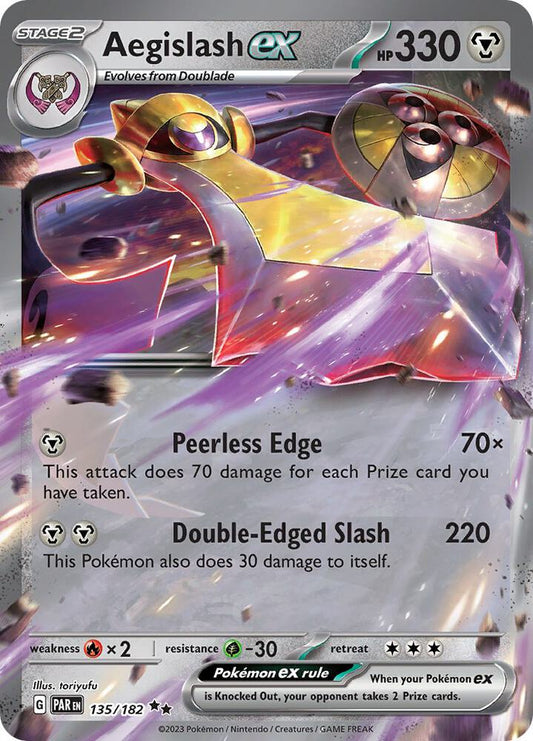 Aegislash ex [135/182] - SV04: Paradox Rift