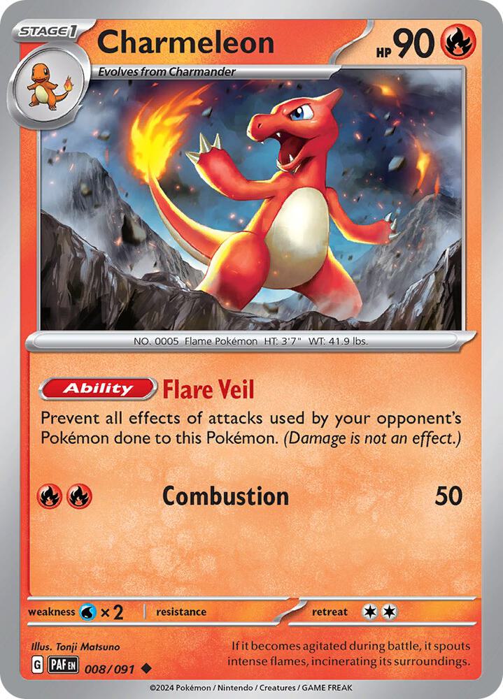 Charmeleon [008/091] - SV: Paldean Fates