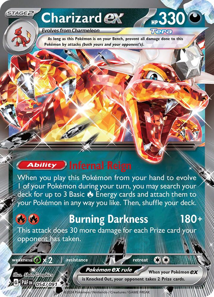 Charizard ex [054/091] - SV: Paldean Fates