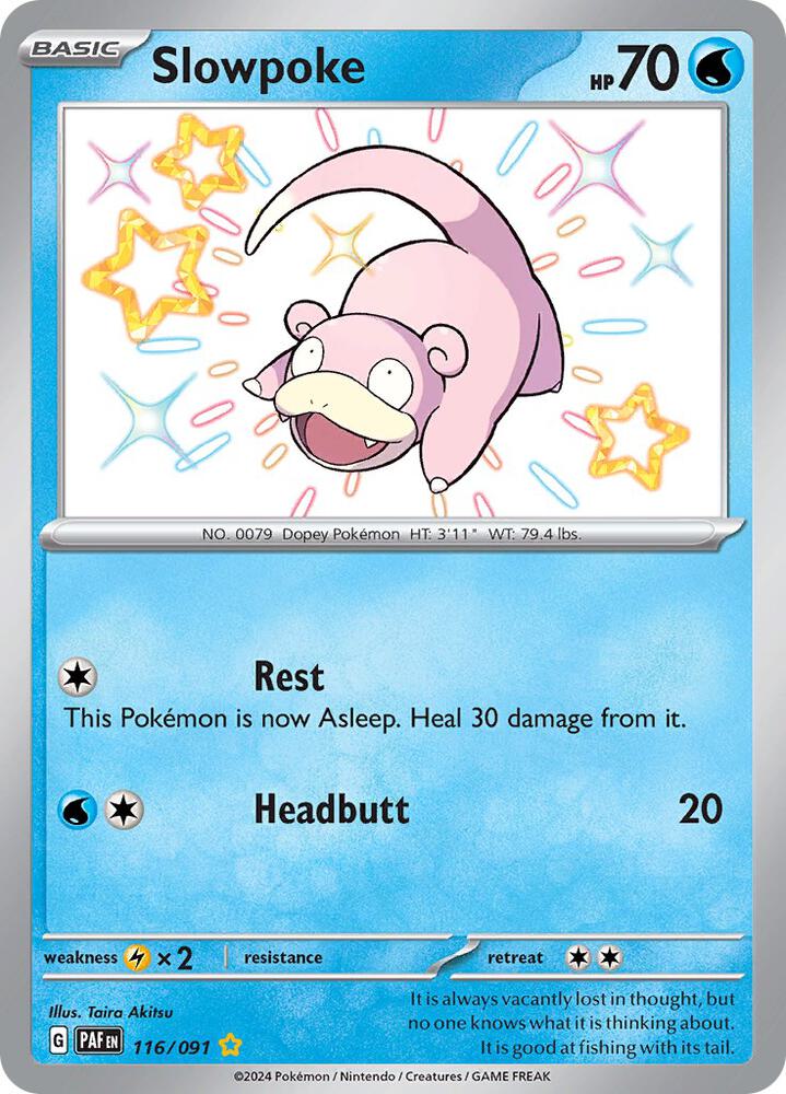 Slowpoke [116/091] - SV: Paldean Fates