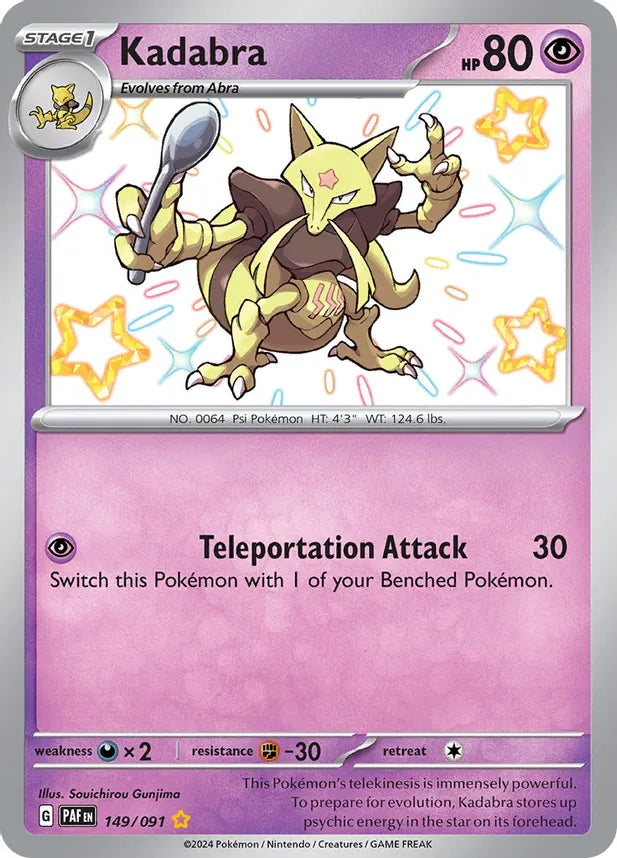 Kadabra [149/09] SV: Paldean Fates