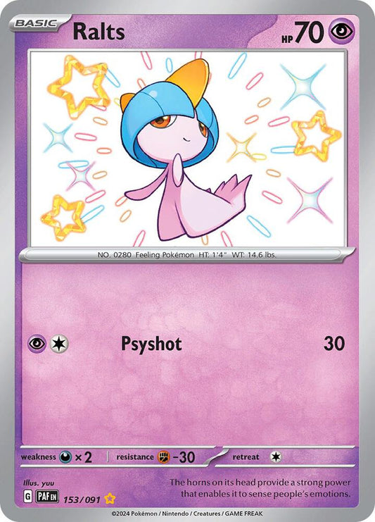 Ralts [153/091] - SV: Paldean Fates