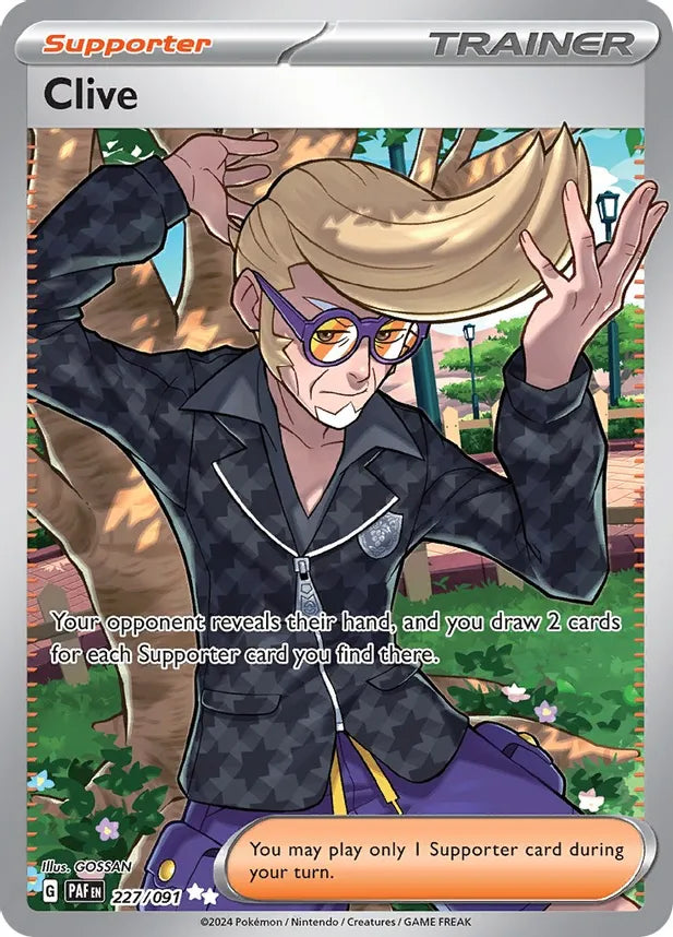 Clive [227/091] SV: Paldean Fates