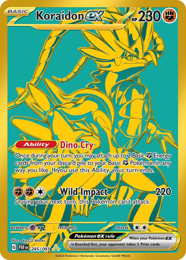 Koraidon ex [245/091] - SV: Paldean Fates